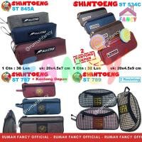 ราคา Shin Toeng Pencil Case / Pencil Case All Star Motif ST845 / ST 534C Front Pocket / ST789 / ST788 / ST 568C 2 Zippers (40271587051)