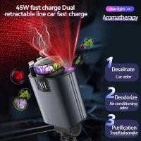 ราคา Cross-Border Super 1 Spray Starry Sky Top Fast Charge D Five-in-One โทรศัพท์มือถือรถ Multi-Function PD30 Charger Aromatherapy 120W GNE (43519252772)