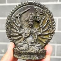 ราคา รูปปั้นสําริดโบราณพุทธรักษาพันมือเจ้าแม่กวนอิมเครื่องประดับรถเก่าบรอนซ์พระพุทธรูปเจ้าแม่กวนอิมพระโพธิสัตว์สินค้าเก่าเก่าวัตถุคอลเลกชัน8.24 (43115596479)