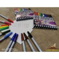 ราคา ปากกาสีเมจิก (ชุด 12 สี) ตราม้า H-110 (6736524162)
