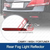 ราคา กันชนด้านหลังไฟตัดหมอกโคมไฟสะท้อนแสงสําหรับ Toyota Innova /Camry/Wish/Fortuner/Mark X/Harrier ด้านหลังกันชน Reflector (40265526802)