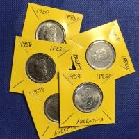 ราคา Special Lot No.60166 ปี1957-1960 อาร์เจนติน่า 1 PESO เหรียญสะสม เหรียญต่างประเทศ เหรียญเก่า หายาก ราคาถูก (15772479285)