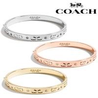 ราคา กำไรข้อมือ COACH แท้ 100% Coach Kissing C Hinged Bangle(F59083) (18851709108)