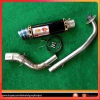 ราคา สีแดง LEO RL EKZOS Y15ZR EX5 WAVE 100/125 DASH 110/125 LC135 BONUS SYM PIPE INLET 51mm (24273034178)