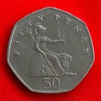 ราคา เหรียญอังกฤษ United Kingdom 50 pence ปี 1997 เหรียญต่างประเทศ (25337291734)