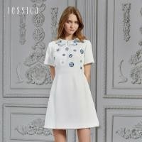 ราคา Jessica YODYOKO Woman dress - White เดรสสีจาวเดรสเรียบร้อย สวยหรู เรียบๆ น้อยแต่มาก (29109669523)