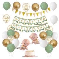 ราคา ชุดป้าย welcome baby ต้อนรับเด็กแรกเกิด ลูกโป่งต้อนรับเด็กแรกเกิด ลูกโป่งวันเกิด ชุดเด็ก ของขวัญเด็กแรกเกิด (29466121290)
