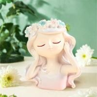 ราคา พรีตี้ สาวใบหน้ากระถางดอกไม้,การ์ตูนแฮนด์เมดนางฟ้าหัวกระถางต้นไม้,ทนทานงานฝีมือเรซินน่ารักกันน้ํารูปชาวไร่ห้องนั่งเล่นระเบียง (40475562355)
