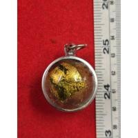 ราคา สีผึ้งหลวงพ่อทาบวัดกระบกขึ้นผึ้ง ขนาดห้อยคอเป็นของแท้เนื้อเขียว จังหวัดระยอง (44214814193)