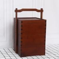 ราคา กล่องของขวัญชาตะกร้าขนมขบเคี้ยวฟื้นฟูไม้ไผ่ทําปิกนิกโบราณแกะสลักโบราณกล่องอาหารโบราณกล่องขนมไหว้พระจันทร์กล่องเก็บ คัฟ (43872152615)