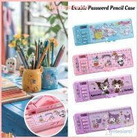 ราคา WNTEOLAND กล่องใส่ปากกา, ดินสอ Sanrio ความจุขนาดใหญ่สองชั้น, รหัสผ่านคู่คุณภาพสูง Kuromi/Melody/Cinnamoroll กล่องเครื่องเขียนสํานักงานโรงเรียน (42464311025)