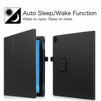 ราคา PU หนัง Funda Capa สําหรับ Lenovo Tab 4 10 TB-X304L TB-X304F/N Tab 4 10 Plus TB-X704L TB-X704F/ขาตั้ง (29242651241)