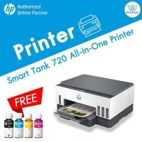 ราคา HP Printer Smart Tank 720 All-in-One Printer : A4 Color Inkjet Printer/Warranty 2 Y Onsite (28418946382)
