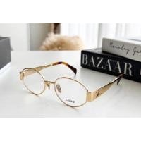 ราคา แว่นตาซีลิ Celi* งานกรองแสงพร้อมส่ง สีใส ตัวเรือนทอง ขาเลนส์สีดำ พร้อมอุปกรณ์ ❤️ (23673766107)