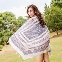 ราคา Pink Panther ผ้าคลุมไหล่ ผ้าคลุม สไตล์โบฮีเมียน โบฮีเมี่ยน ลายขายดีมาก มีตำกัด (1268984538)