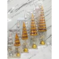 ราคา ฉัตรดิ้นไหม ฉัตรกระดาษ ฉัตรราคาถูก ฉัตรเงิน ฉัตรทอง *ฐานตัวฉัตรเป็นเรซิ่นสีเงิน-ทอง ขนาด 3/5/7/9 ชั้น (42100366533)