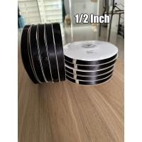 ราคา ริบบิ้นผ้าซาติน สีดำ1/2 Inch พร้อมส่ง สำหรับงานฝีมือ (56300285486)