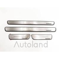 ราคา (ของแท้) ชุดคิ้วขอบประตูมาสด้า สคัพเพลทคู่หน้า-หลัง 4 ชิ้น ใช้กับ Mazda CX-3 SKYACTIV รุ่นปี 2015-รุ่นปีปัจุบัน (DK) (14707264526)