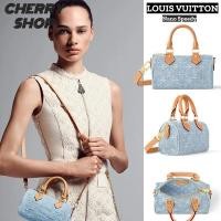 ราคา Louis Vuitton Nano Speedy Denim Pillow Bag รูปแบบใหม่ (24741874165)