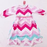 ราคา KATUN ชุดเดรสเด็กผ้าฝ้ายสีชมพูชนเผ่า 2T (43872090970)