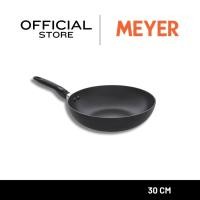 ราคา MEYER COOK 'N LOOK INDUCTION 30cm / 12" Open Stirfry กระทะผัดทอดทรงลึก กระทะเคลือบผิวลื่น สีดำ (11231-C) (9922982009)