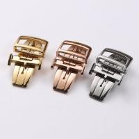 ราคา 14 มม.18 มม.เงินทองสําหรับ JAEGER LeCOULTRE นาฬิกา Deployment ผีเสื้อ Clasp หัวเข็มขัดสายหนัง Band (41120978363)