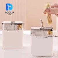 ราคา DOOUR กล่องไหมขัดฟัน, ไม้ไผ่และพลาสติก 120 ชิ้นไม้จิ้มฟันไหมขัดฟัน Organiser, แบบพกพา 30 ชิ้นไหมขัดฟัน Oral Care ไม้จิ้มฟัน Dispenser Travel Home (42462625934)