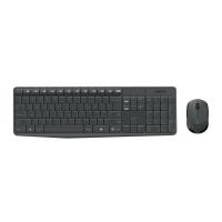 ราคา Logitech Wireless Combo MK235 Keyboard & Mouse- Black TH by Neoshop (24383068537)