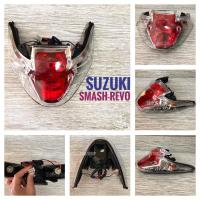 ราคา (437) ชุดไฟท้าย SMASH REVO , สแมช รีโว เพชร ( ใส, แดง )ไฟท้าย มอเตอร์ไซค์ (1847383397)