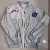 ราคา NASA Bomber Jacket Gray Men's Adult Size L (24045264083)