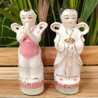 ราคา กิมท้ง-เง็กนี้ง ลูกศิษย์เจ้าแม่กวนอิม งานกังใสแท้ สีขาว กว้าง 1 นิ้วสูง 10 เซนติเมตร นำเข้าจากประเทศจีน (17993875634)