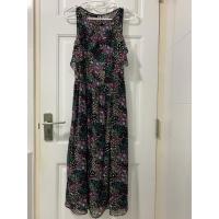 ราคา used!! Chaps เดรสยาวมีลาย (12568116553)