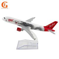 ราคา Air Asia White Dragon A320 เครื่องบินรุ่นโลหะ Diecast Malaysia Airbus 320 เครื่องบินรุ่น (41617586239)