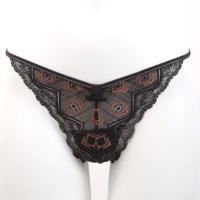ราคา Annebra กางเกงใน ทรงจีสตริง ผ้าลูกไม้ G-String Panty รุ่น AU3-793 สวมใส่สบาย สีอ๊อฟไวท์, สีเทาเข้ม(Dark Grey,XL) (7758249913)