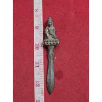 ราคา พระกริ่งวัดสุทัศน์ ด้ามพระขรรค์เนื้อชินพระกรุของแท้หายากเป็นของโบราณ (58001053156)
