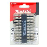 ราคา MAKITA ชุดดอกไขควงหัวแฉกPH2 2 ด้าน 17มม. 10ตัว/แผง รุ่น D-31740 (ของแท้100%) ดอกไขควงที่ช่างส่วนใหญ่เลือกซื้อ!! (2582639392)