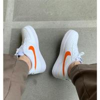 ราคา ▫►❒รองเท้าผู้ชาย Nike Nike Air Force 1 AF1 Air Force One สีขาวสีส้มรองเท้าผ้าใบลำลองรองเท้าผู้หญิง FJ4228 (22583587316)