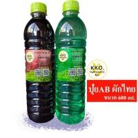 ราคา ปุ๋ย A,B ผักไทย ปุ๋ยปลูกผักไฮโดรโปนิกส์ชนิดน้ำ ขนาด 600ml. (14597499142)