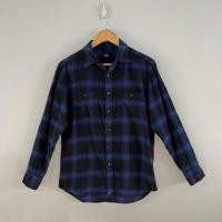 ราคา เสื้อเชิ้ตUniqlo มือ2✌️ ของแท้ % เชิ้ตผู้ชายแขนยาว ผ้าแฟลนแนล (19386050256)