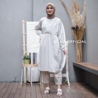 ราคา (READY GREY) Naraya Tunic Original by Oclo Official (ผ้าปูโต๊ะปูซุย) (17462091943)