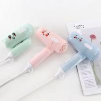 ราคา ไดร์เป่าผม ที่เป่าผม เครื่องเป่าผม1000วัตต์ ปรับลมร้ไดร์เป่าผมมินิ ไดร์เป่าผมลายการ์ตูนขนาดพกพา (6177235336)