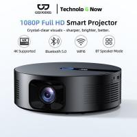 ราคา GOOJODOQ 1080P HD สมาร์ทโปรเจคเตอร์สมาร์ทปรับความพยายามตั้งค่าเสียงการออกเสียงประสบการณ์ความเข้ากันได้กว้าง (26122402687)