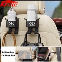 ราคา 1/2pcs Toyota Harrier Car Seat Headrest Hook Hanger Storage Organizer Universal พร้อมที่วางแก้วสําหรับกระเป๋าถือสําหรับ Harrier XU60 XU80 2022 2023 2024 อุปกรณ์ตกแต่งภายใน (42859445410)