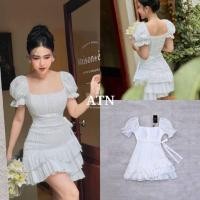 ราคา ATN (พร้อมส่ง)​ เซต2ชิ้น เที่ยวทะเล ผ้าลูกไม้ฉลุ งานคุณหนู ตรงปก ตัดเย็บคุณภาพ สีขาว (29554894307)