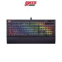 ราคา TT PREMIUM KEYBOARD X1 RGB PLUS CHERRY MX BLUE SPEED GAMING (1242469192)