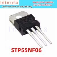 ราคา 5-10PCS STP55NF06 TO-220 P55NF06 TO220 55NF06 ทรานซิสเตอร์ MOS FET ใหม่ (43316502786)