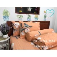 ราคา ผ้าปูที่นอนผ้าฝ้าย 100% ปลอกหมอนผ้าฝ้ายหนาเย็นพร้อมยางยืดสวยงาม (24129569344)