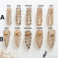 ราคา S09 Strans - กิ๊บติดผมมุก / กิ๊บติดผมประดับมุกเกาหลี Syahrini Swarovski New (57201902035)