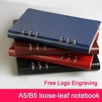 ราคา (สลักโลโก้ฟรี) สมุดโน้ตหนังเทียมแบบแยกแผ่นขนาด A5 สมุดบันทึกการประชุมทางธุรกิจ สมุดไดอารี่นักศึกษา คู่มือ สมุดโน้ตแบบหนา 100 แผ่น (41201797721)