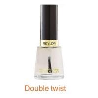 ราคา Revlon Double Twist Nail Polish เรฟลอนสีทาเล็บ สีใส สำหรับทาก่อน/หลัง ลงสีเล็บ เล็บไม่เหลืองแห้งเร็ว (20217455368)
